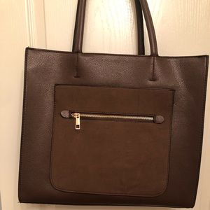 Chocolate Brown tote style purse